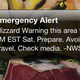 Illustration for article titled That Blizzard Emergency Warning Text That Just Scared The Bejeezus Out of You